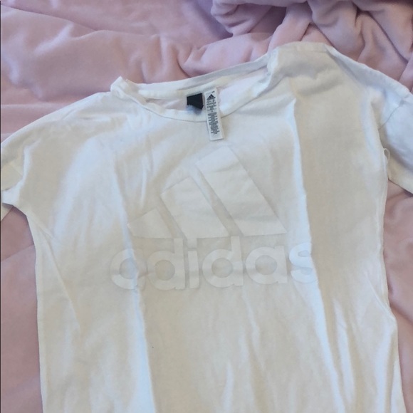 Adidas white long sleeve - Picture 3 of 4